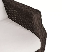 Real Living Rockbridge 3-Piece Cushioned Patio Glider & Side Table Set -Garden Oasis 810555289 3