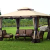 Monterey Gazebo Replacement Curtains -Garden Oasis 810555853