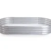 70.9" Oval Galvanized Raised Garden Bed -Garden Oasis 810555902
