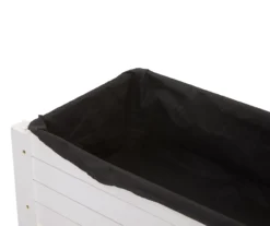 29.9" Kids White Wood Raised Garden Bed -Garden Oasis 810556623 3