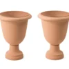 Glitzhome Plastic Urn Planters, 2-Pack -Garden Oasis 810565980 1