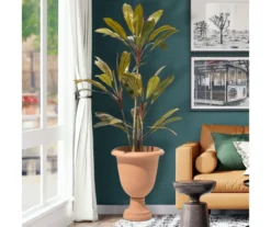 Glitzhome Plastic Urn Planters, 2-Pack -Garden Oasis 810565980 3