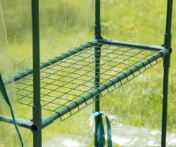 76.75" PVC & Metal 6-Shelf Walk-In Greenhouse -Garden Oasis 810565993 3