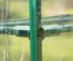 76.75" PVC & Metal 6-Shelf Walk-In Greenhouse -Garden Oasis 810565993 5