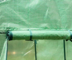 74.75" Green PE & Metal Single Shelf Walk-In Greenhouse -Garden Oasis 810565996 4