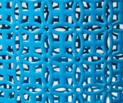 Blue Cutout Pattern 2-Piece Metal Garden Table Set -Garden Oasis 810566020 4