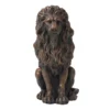 20.75" Guardian Sitting Lion Garden Statuary -Garden Oasis 810566370 1