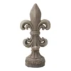 27.25" Fleur De Lis Garden Statuary -Garden Oasis 810566374 1