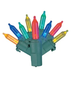 LED Mini Light Set With Green Wire, 120-Lights 7 LED Mini Light Set With Green Wire, 120-Lights -Garden Oasis 810567450