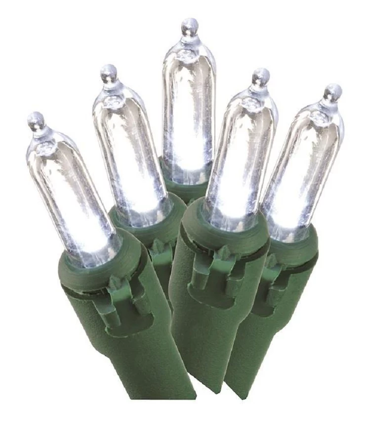 LED Mini Light Set With Green Wire, 120-Lights 4 LED Mini Light Set With Green Wire, 120-Lights - Image 2