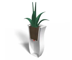 Mayne Inc. 16" Valencia Plastic Planter -Garden Oasis 810567854 5