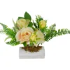 Northlight Ranunculus & Rose Floral Tabletop Decor -Garden Oasis 810574579