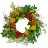 20" Ranunculus, Rose & Berry Wreath -Garden Oasis 810574643