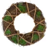 13" Twig & Moss Wreath -Garden Oasis 810574672