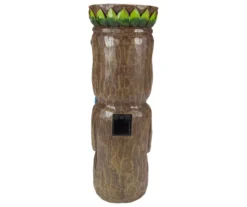 16" Tongue Out Tiki Solar Garden Statuary -Garden Oasis 810575978 4