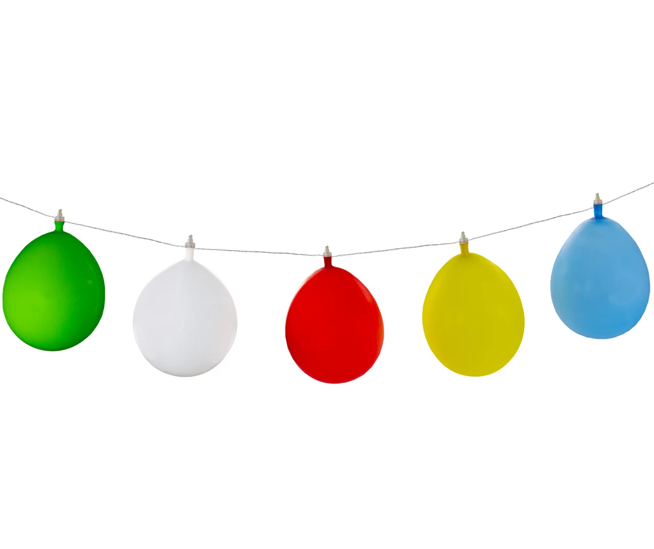 Northlight Multi-Color Balloon LED Light Set, 10-Lights 3 Northlight Multi-Color Balloon LED Light Set, 10-Lights