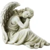 14.75" Resting Angel Garden Statuary -Garden Oasis 810575987