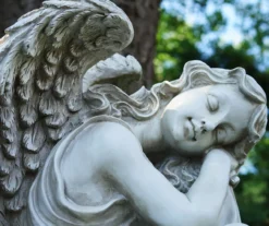14.75" Resting Angel Garden Statuary -Garden Oasis 810575987 2