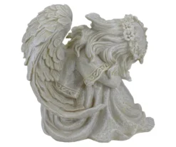 8" Floral Crown Angel Garden Statuary -Garden Oasis 810575990 3