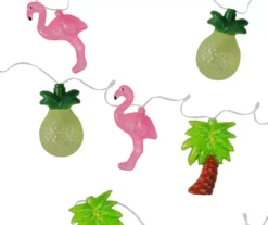 Northlight Tropical Icon LED Light Set, 10-Lights -Garden Oasis 810576001 2