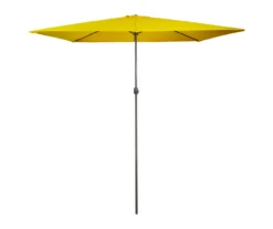 Northlight 6.5' X 9.75' Yellow Rectangular Patio Umbrella