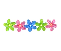 Northlight Multi-Color Flower Light Set, 10-Lights