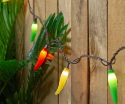Northlight Red, Yellow & Green Chili Pepper Mini Light Set, 35-Lights -Garden Oasis 810576011 1