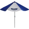 Northlight 9' Ford Blue & White Tilt Market Patio Umbrella