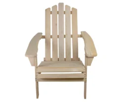 Northlight Adirondack Wood Outdoor Chair -Garden Oasis 810576043 2