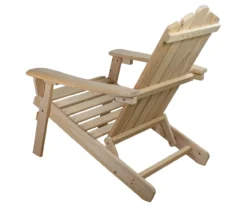 Northlight Adirondack Wood Outdoor Chair -Garden Oasis 810576043 4