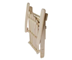 Northlight Adirondack Wood Outdoor Chair -Garden Oasis 810576043 5