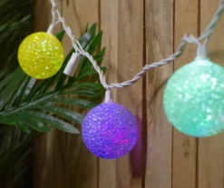 Northlight Color-Changing Globe LED Light Set, 10-Lights -Garden Oasis 810576045 1