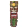 16" Pineapple Tiki Solar Garden Statuary -Garden Oasis 810576086