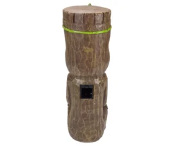 16" Pineapple Tiki Solar Garden Statuary -Garden Oasis 810576086 4