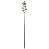 64.5" Brushed Copper Floral Motif Oil Patio Torch -Garden Oasis 810576094
