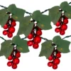 Northlight Red Grape Mini Light Set, 5-Count -Garden Oasis 810576142