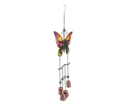 24" Butterfly & Bell Windchime -Garden Oasis 810576155 2