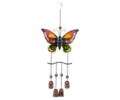 24" Butterfly & Bell Windchime