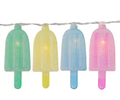 Northlight Pastel Ice Pop LED Wide Angle Light Set, 10-Lights