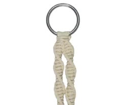 Northlight Rope Wooden Swing Chair -Garden Oasis 810576215 4