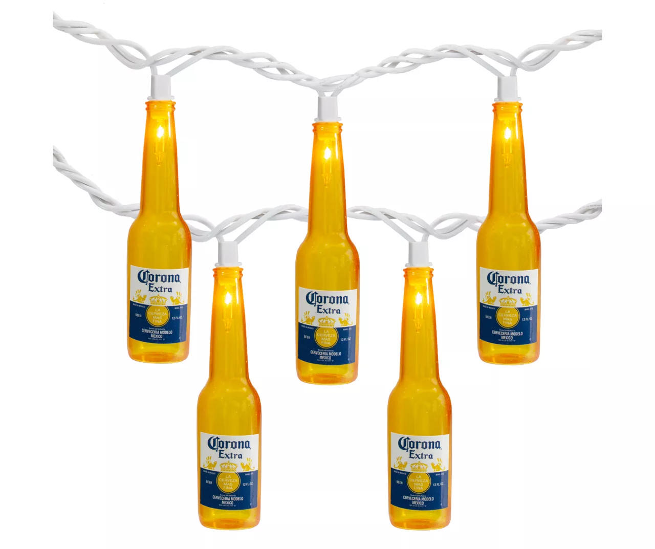 Northlight Corona Extra Beer Bottle Mini Light Set, 10-Lights 3 Northlight Corona Extra Beer Bottle Mini Light Set, 10-Lights