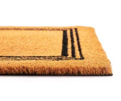 Brown & Black Monogram Coir Doormat -Garden Oasis 810581445 810581444 810581449 810581446 810581447 810581448 A8 3