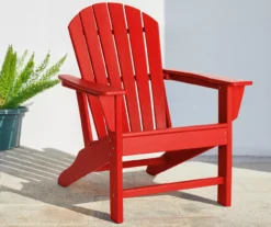 Glitzhome 5-Piece Adirondack Outdoor Chair & Coffee Table Set -Garden Oasis 810582011 4