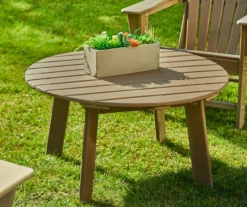 Glitzhome 5-Piece Adirondack Outdoor Chair & Coffee Table Set -Garden Oasis 810582012 3