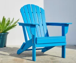 Glitzhome 5-Piece Adirondack Outdoor Folding Chair & Coffee Table Set -Garden Oasis 810582018 4