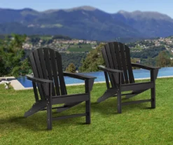 Glitzhome Adirondack Outdoor Chairs, 2-Pack -Garden Oasis 810582229 2