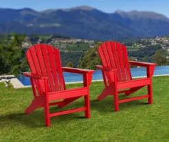 Glitzhome Adirondack Outdoor Chairs, 2-Pack -Garden Oasis 810582301 2