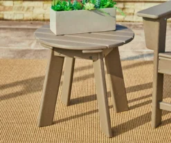 Glitzhome Adirondack Outdoor Side Table -Garden Oasis 810582314 3