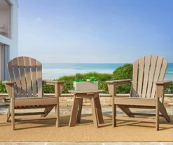 Glitzhome Adirondack Outdoor Side Table -Garden Oasis 810582314 4