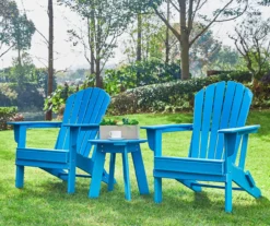 Glitzhome Adirondack Outdoor Folding Chairs, 2-Pack -Garden Oasis 810582330 3